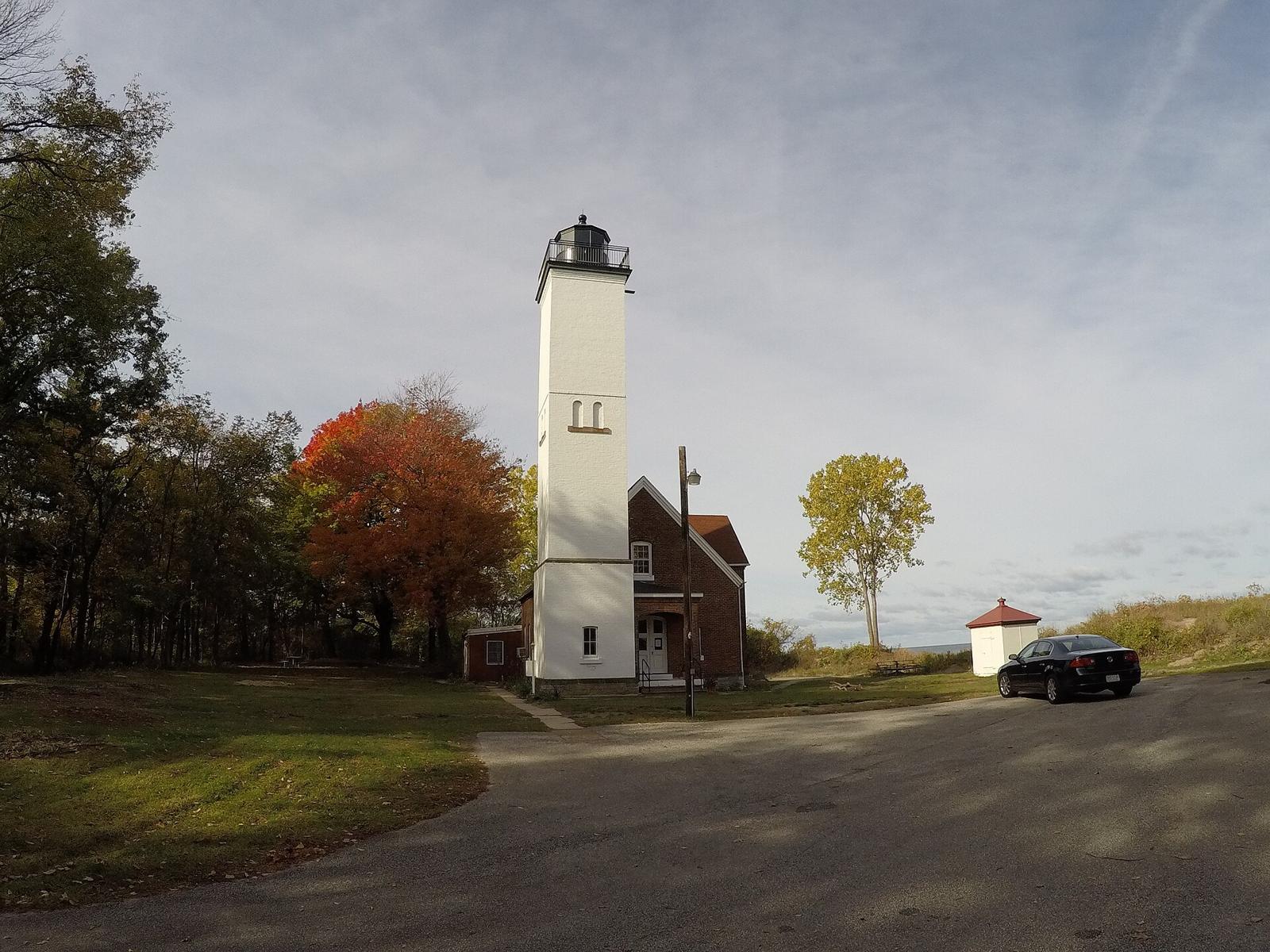 The Presque Isle Lighthouse.