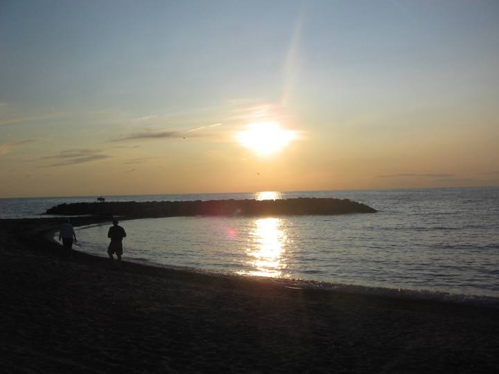 Sunset over Lake Erie