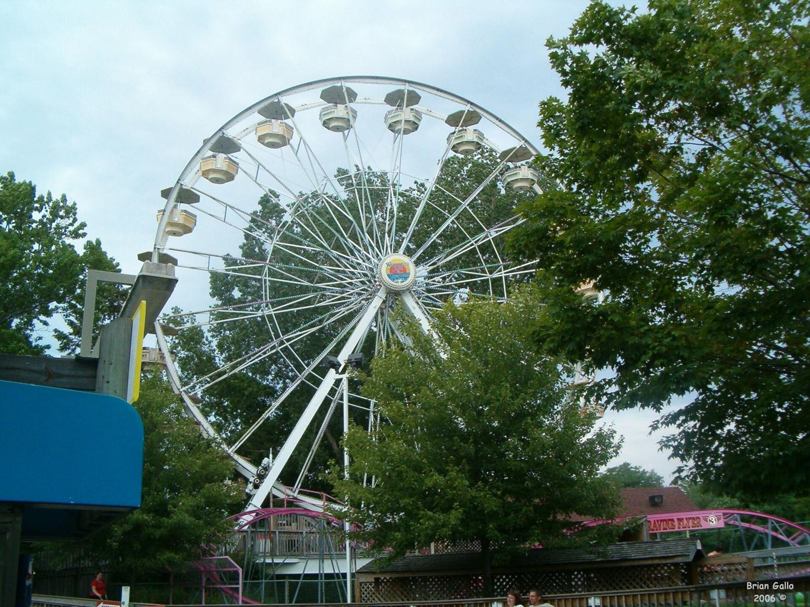 The Ferris wheel at Waldameer Park.